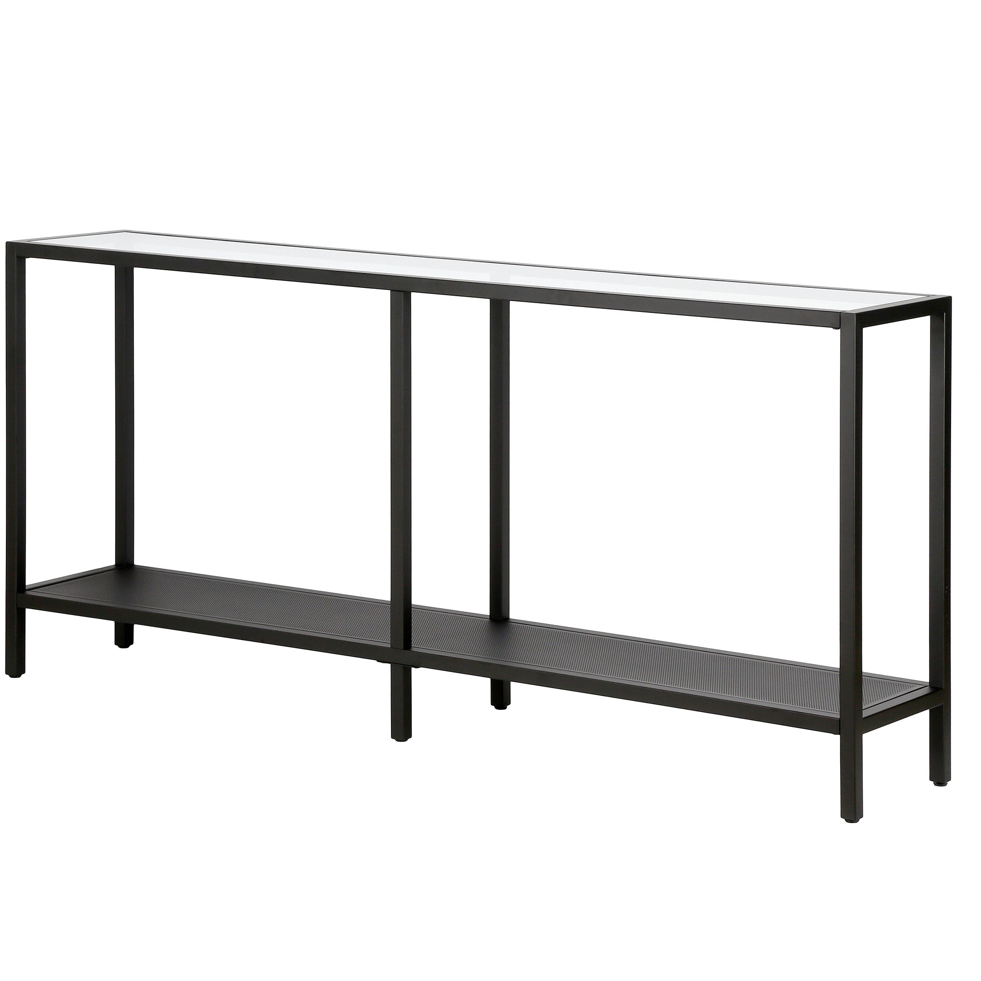 Blackened Bronze Rectangular Console Table P374940