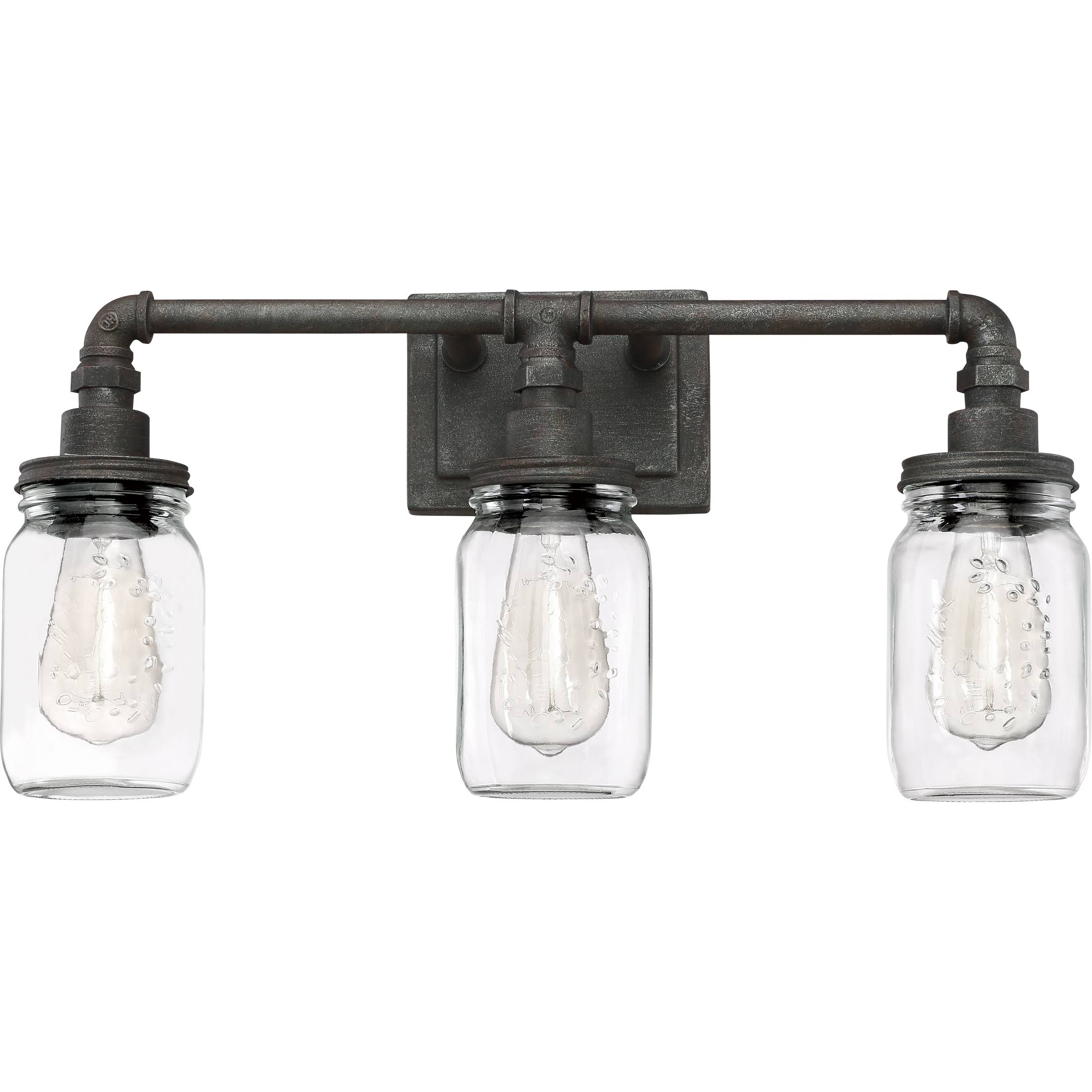 Rustic Black 3 Bath Light R735395