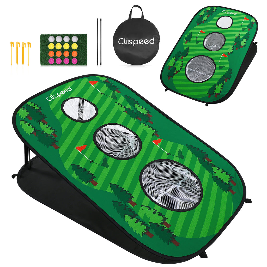 Foldable Chipping Net Cornhole Game Set A66782