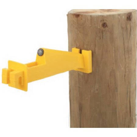 Yellow Wood Post Insulator Extender, 15-Count T45688