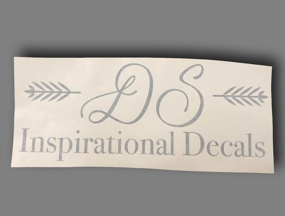 20" x 42" Removable Vinyl Wall Art Decal G929