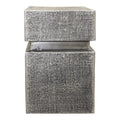 Antique Nickel Accent Table C503860