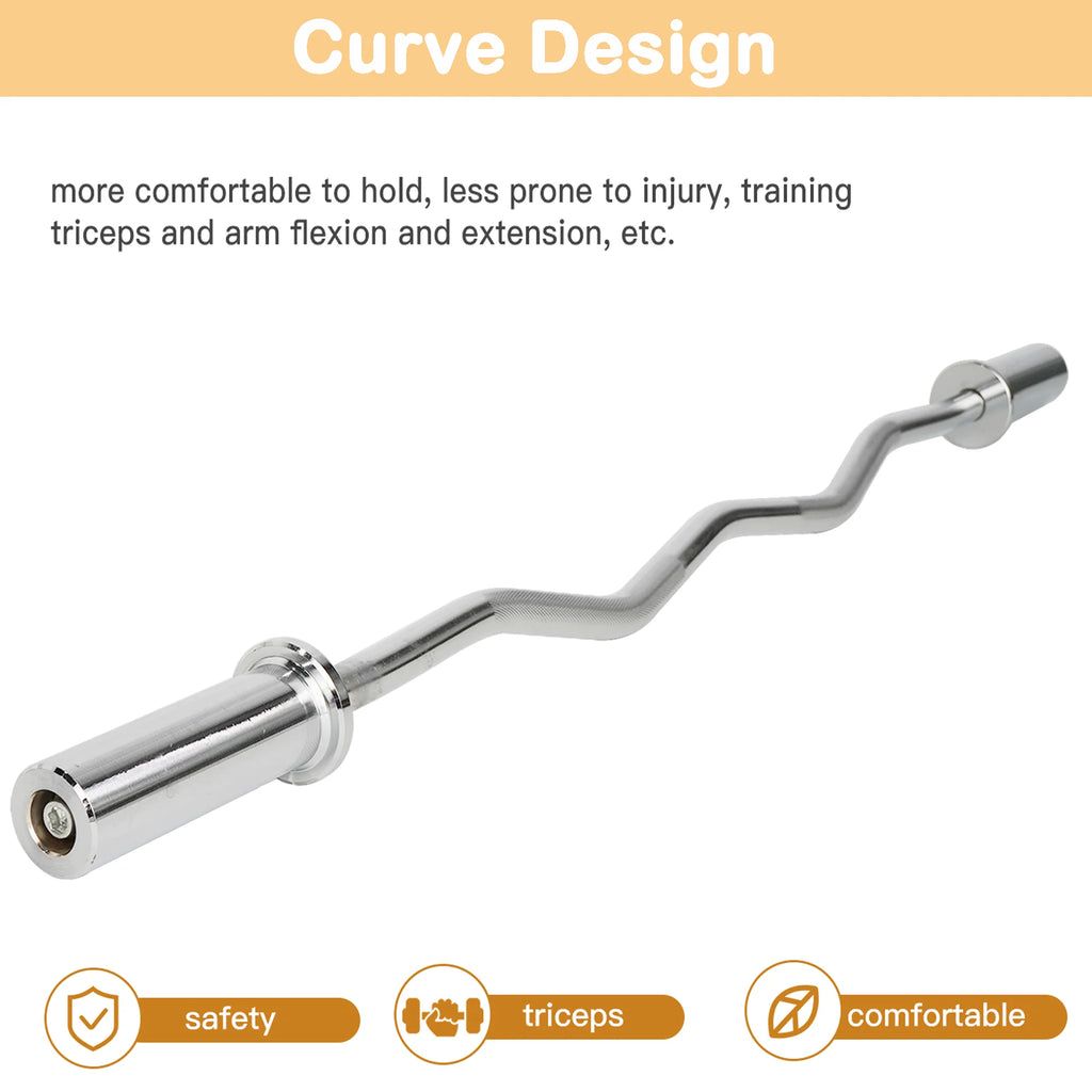 4ft Curl Barbell G82675