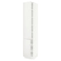White High Cabinet with Shelves, 2 Doors U826