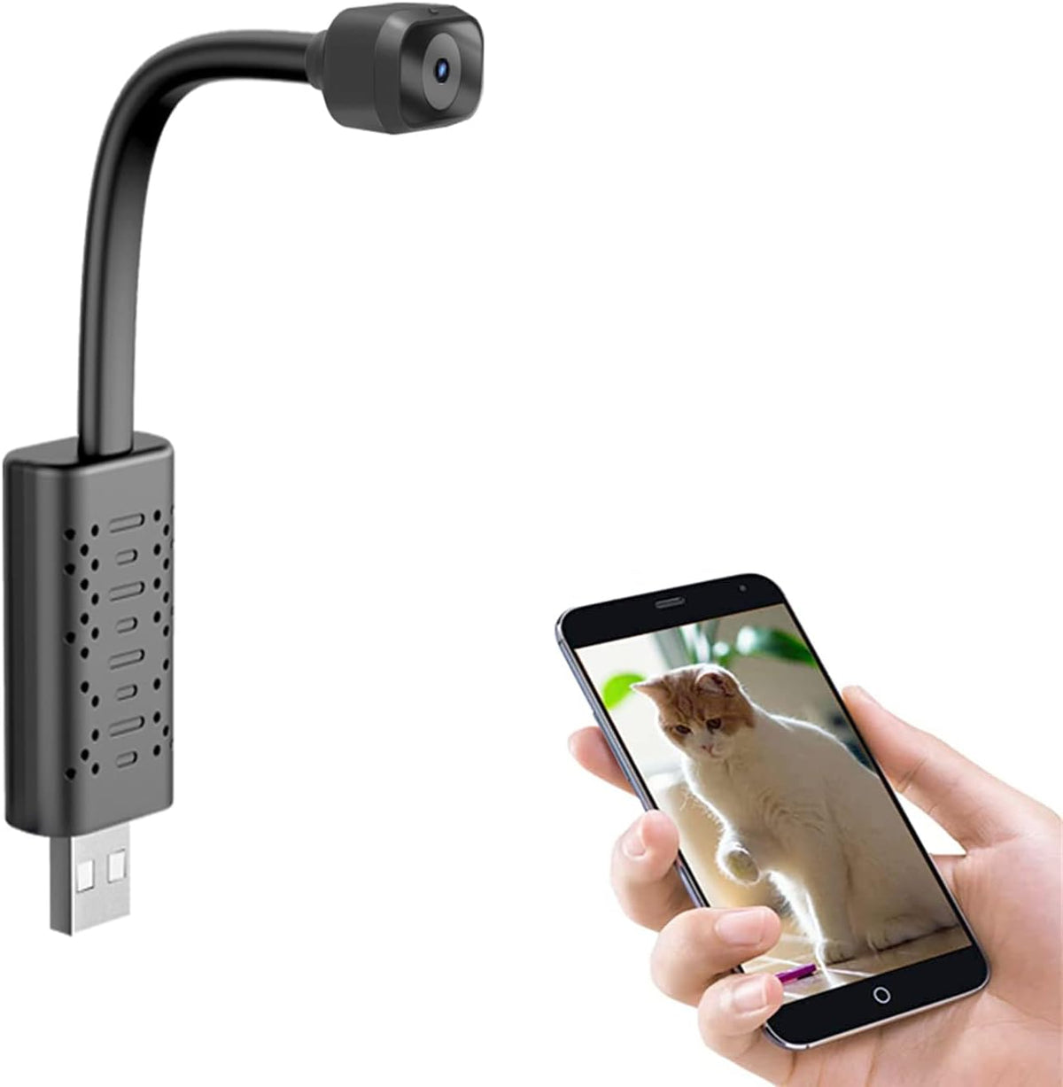 Indoor Security Camera WiFi, HD 1080P IP Camera with Motion Detection, Night Vision, Cloud Storage I80161