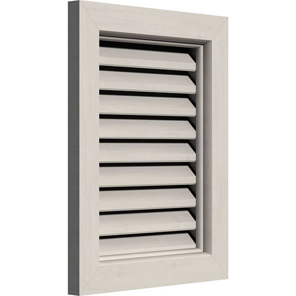 12 inchw x 20 inchh Primed Western Red Cedar Gable Vent W122700