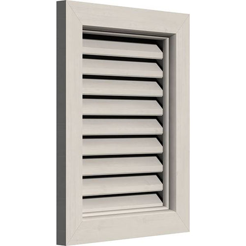 12 inchw x 20 inchh Primed Western Red Cedar Gable Vent W122700