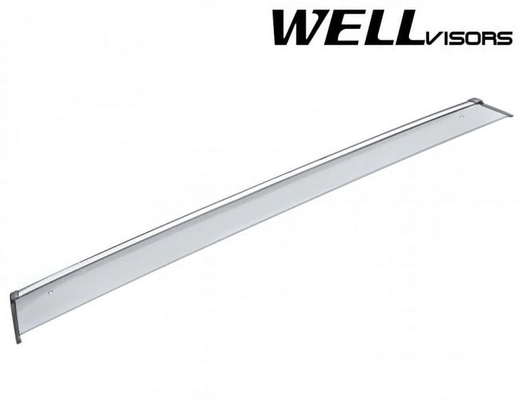 Smoke Tinted Clip-On Side Window Visors H714