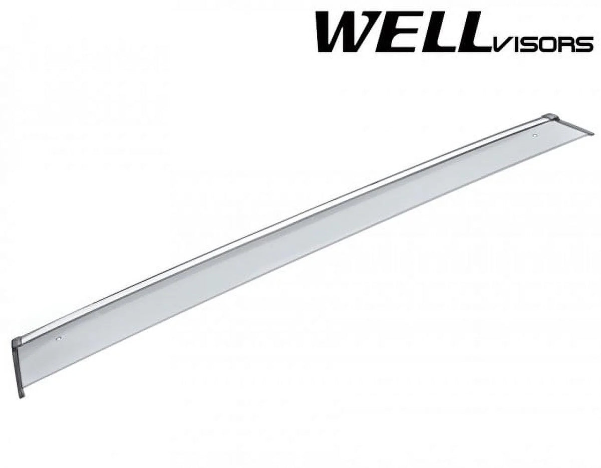 Smoke Tinted Clip-On Side Window Visors H714