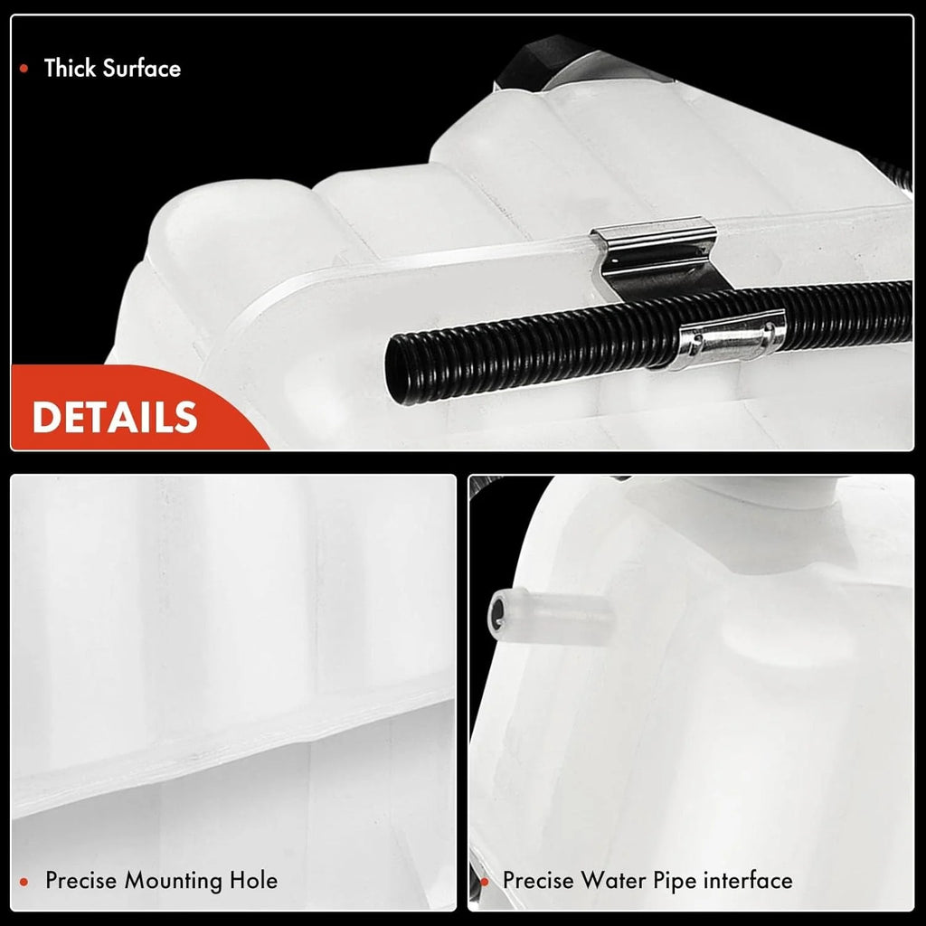 Engine Coolant Recovery Tank with Cap & Sensor M103