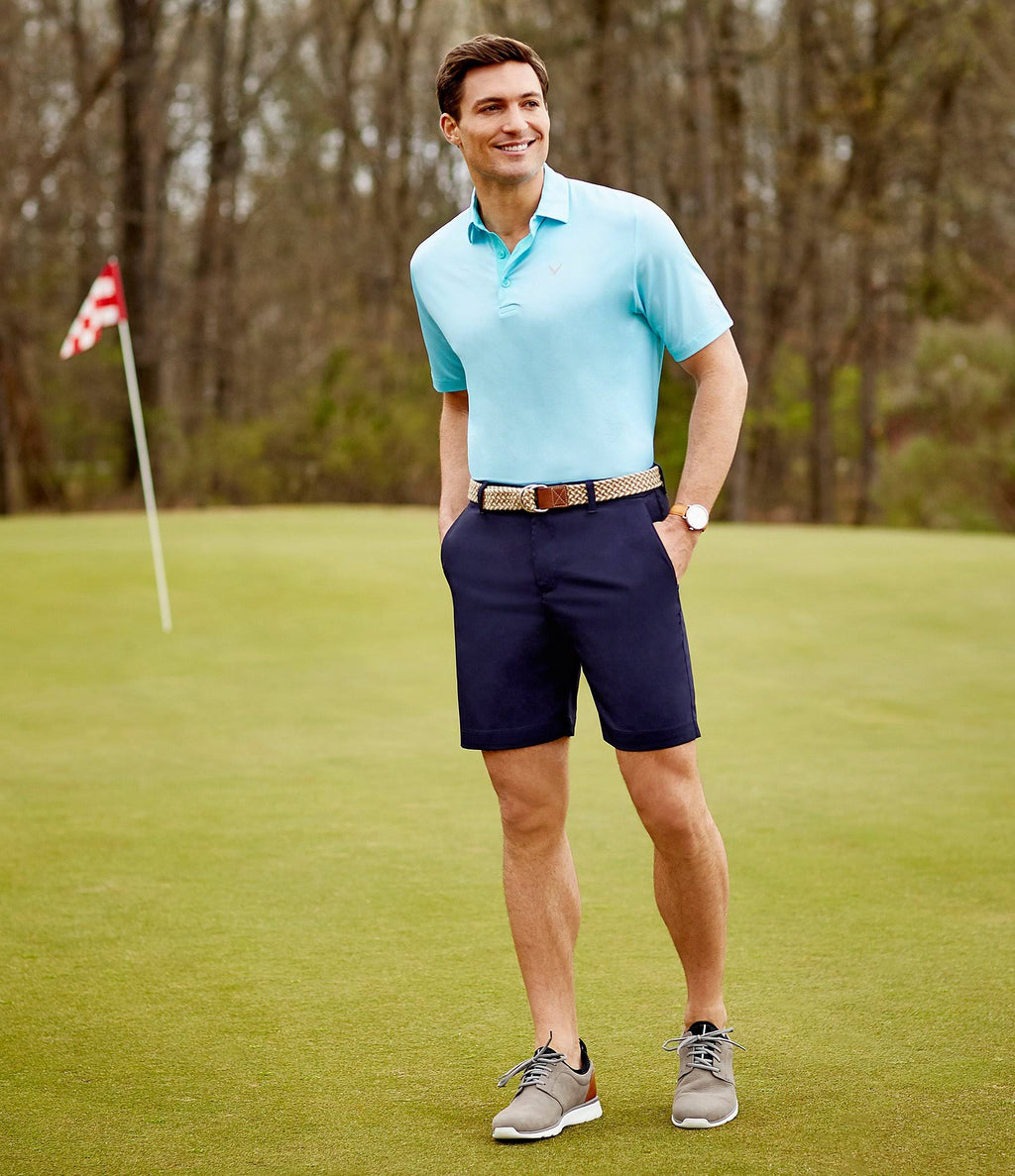 Classic Flat-Front 10 Inseam Golf Shorts F925190