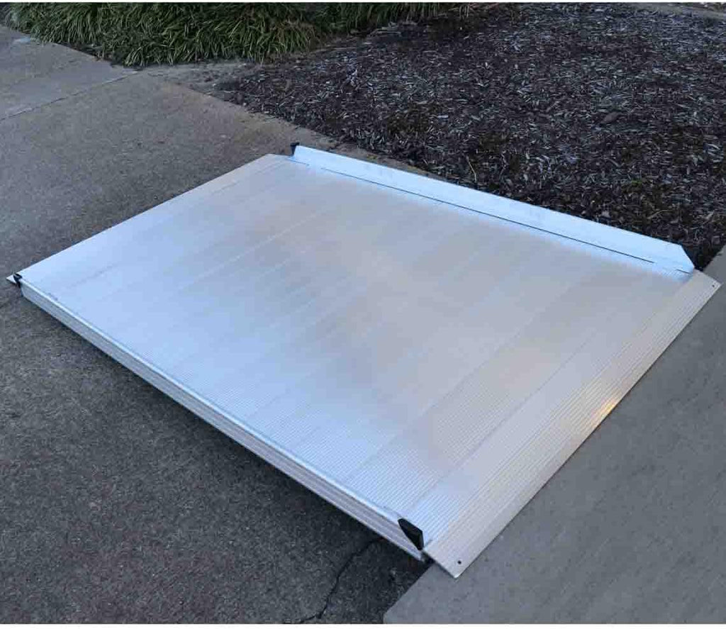 6 Foot Aluminum Wheelchair Entry Ramp K888