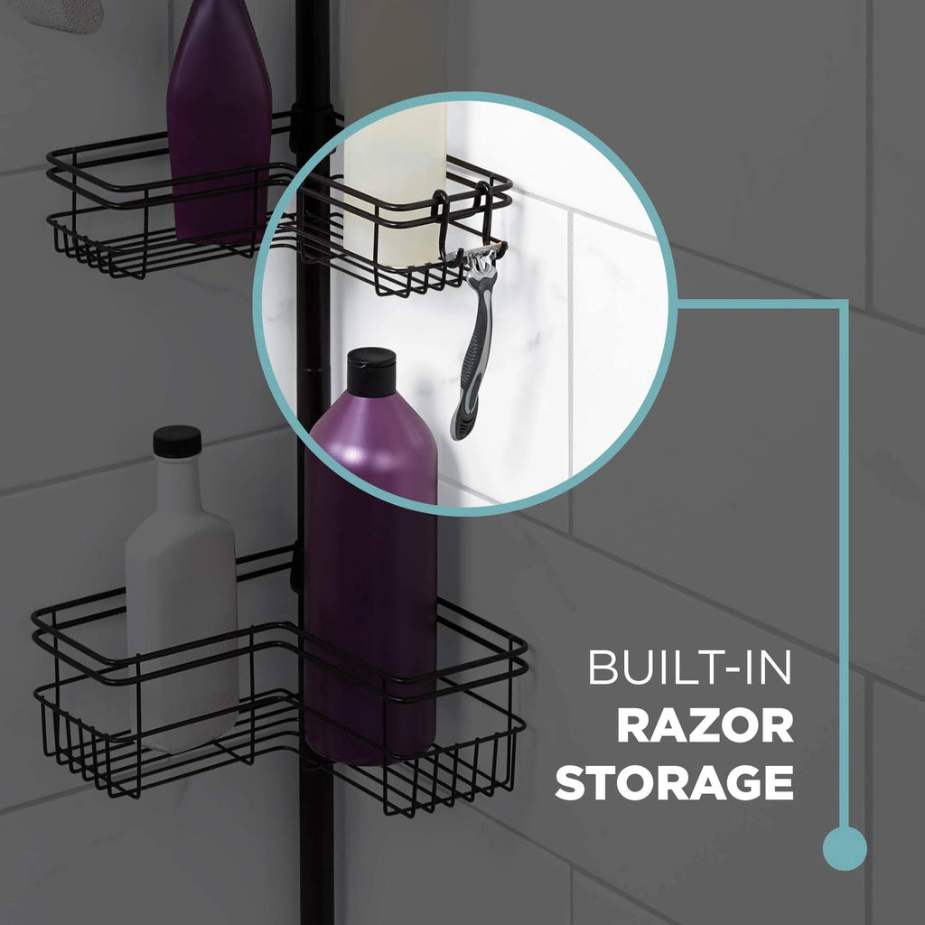 Bronze Pole Shower Caddy S3139