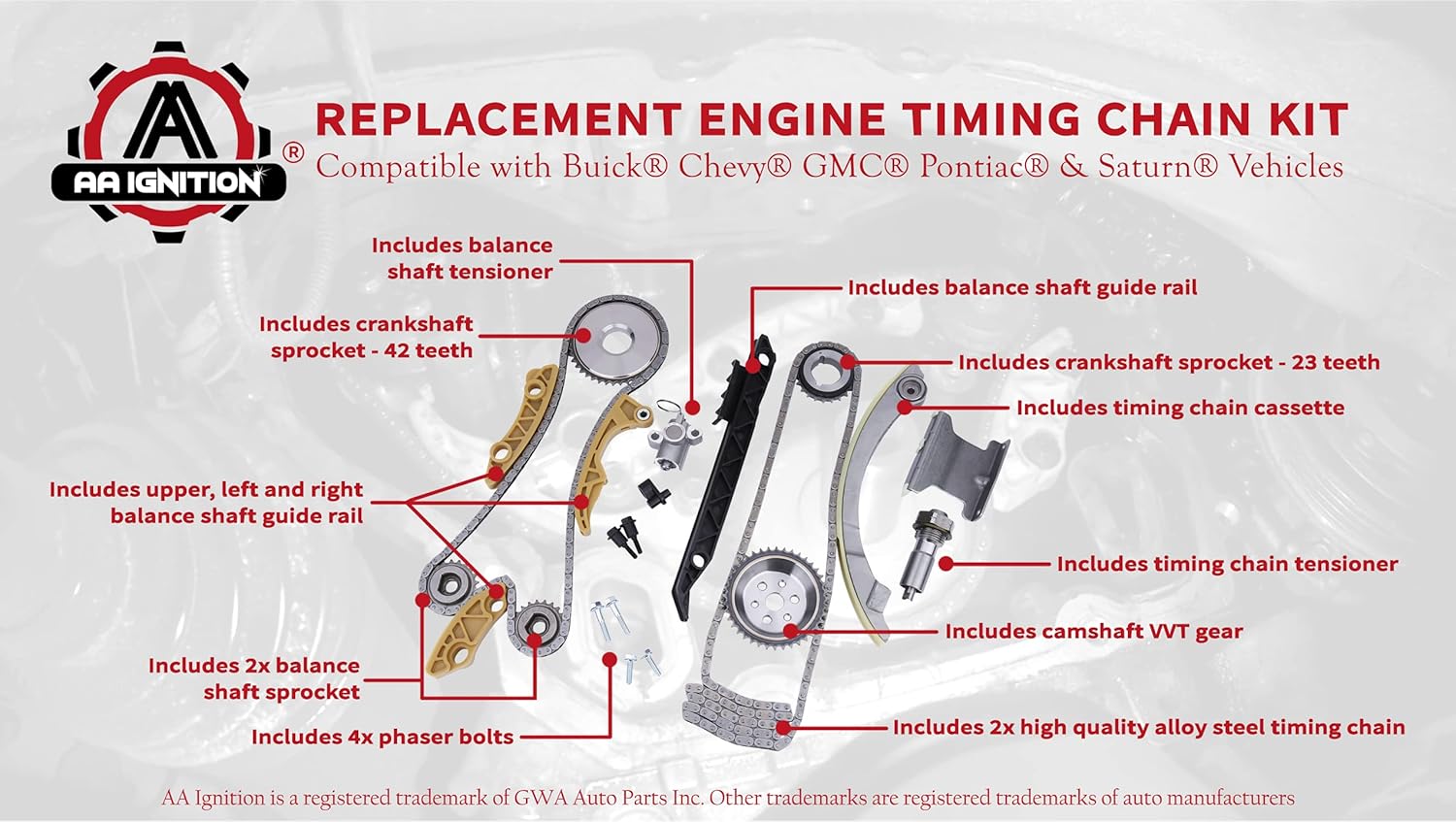 Engine Timing Chain Kit F564