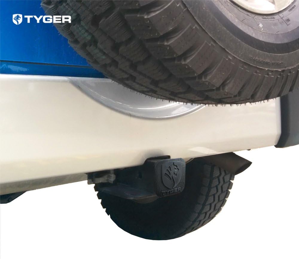 Hitch & Cover Kit 2 inch Rear Receiver Hitch Tow Towing Trailer Hitch Pack of 2 Y11583