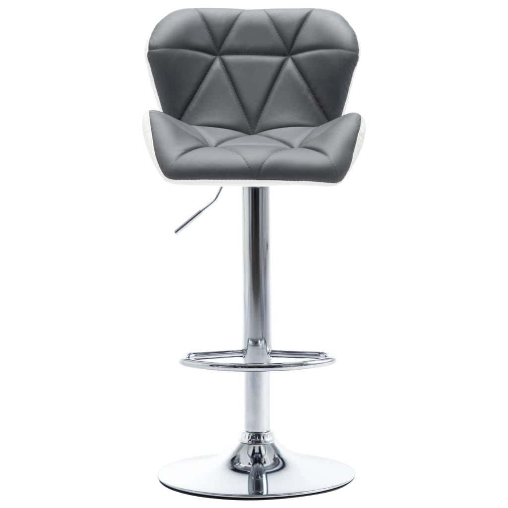 Orange Faux Leather Bar Stool J23864