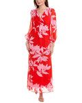 Red Serena Maxi Dress I118611
