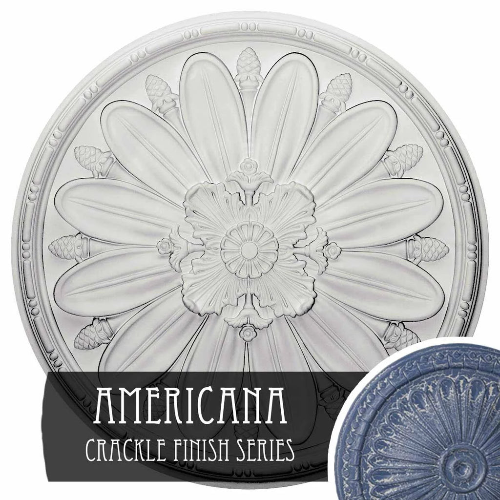 29 7/8x22OD x 1 3/8x22P Ceiling Medallion Q82209
