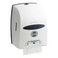 White Sanitouch Roll Towel Dispenser Q771912