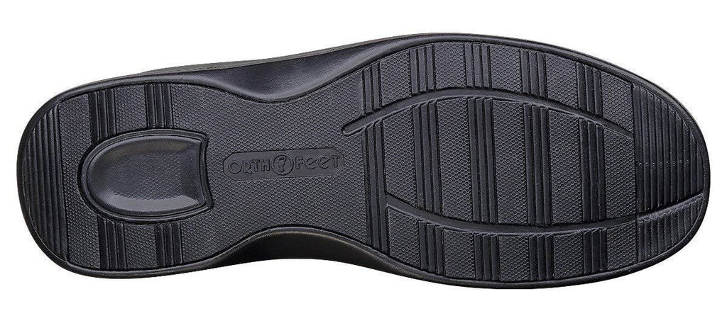 Black 11 W Orthofeet Shoes P638350
