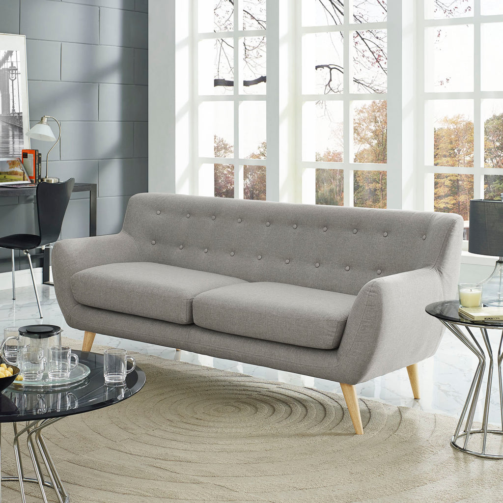 Grey Fabric Sofa M19458