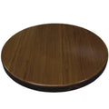 Walnut Resin Round Table Top G773976