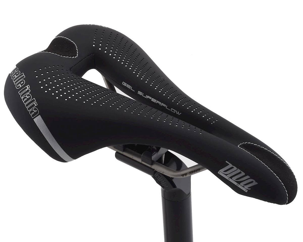 Black Gel Superflow Saddle K4646