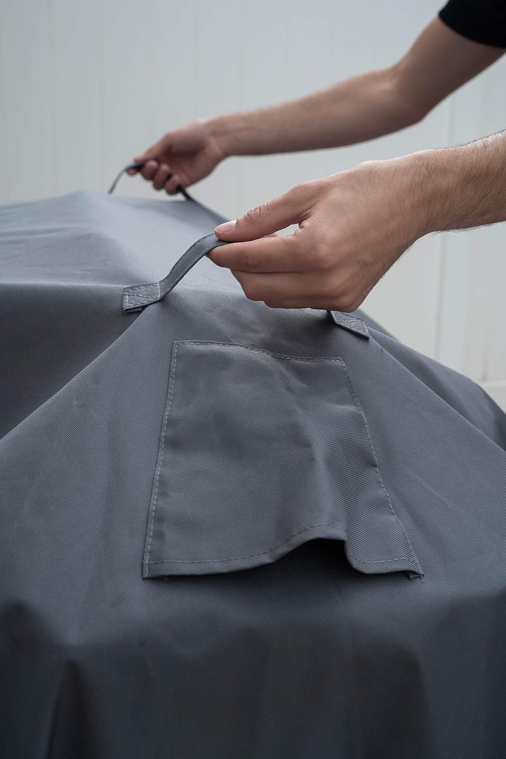 Gray Heavy Duty All-Weather Pellet Grill Cover A500