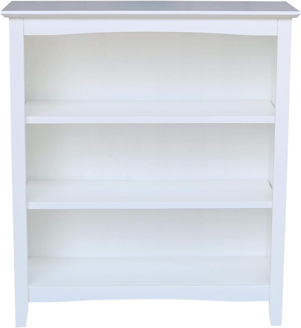 White Bookcase L8355