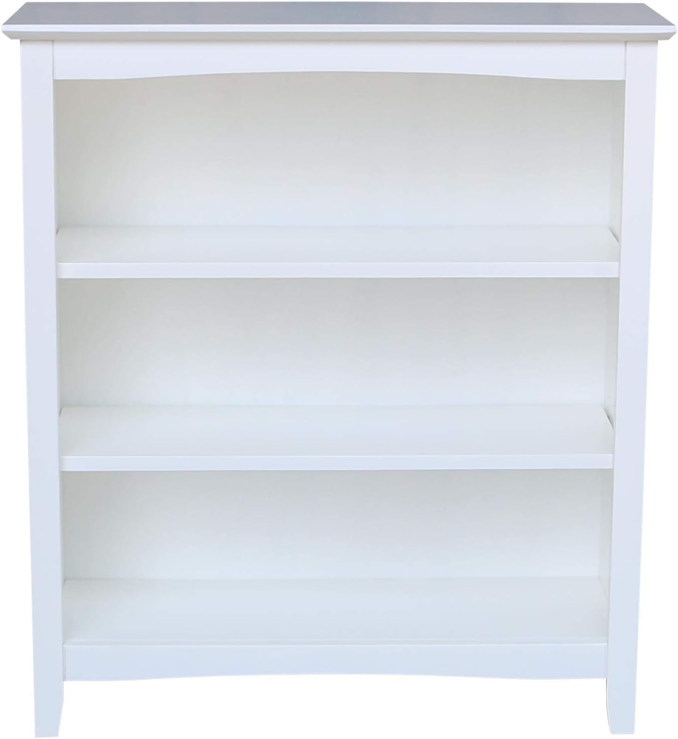 White Bookcase L8355