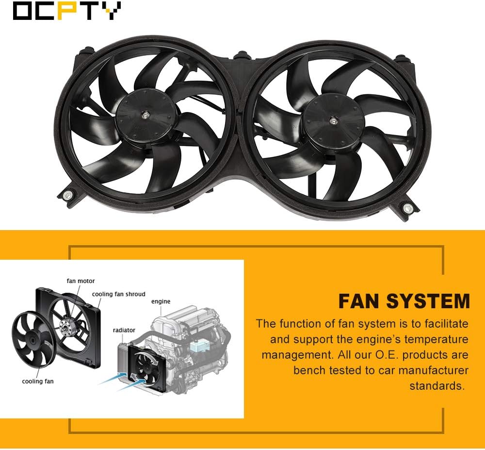 Replacement Cooling Fan Assembly for Infiniti JX35 QX60 Nissan Pathfinder S92599