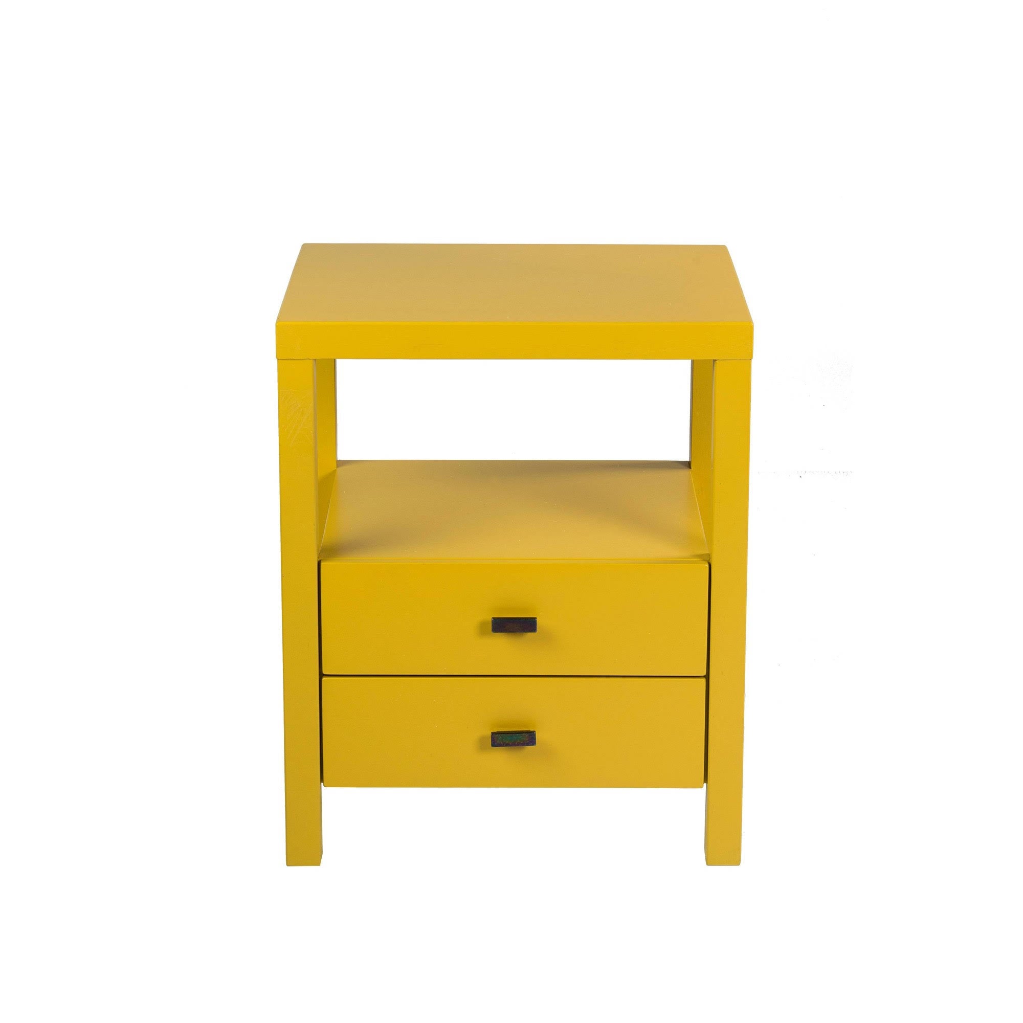 Yellow Acacia Accent Table P961406