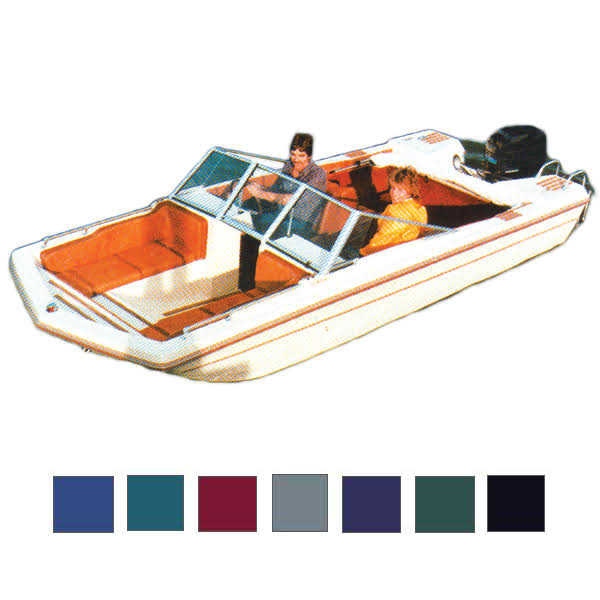 Pacific Blue Tri-Hull Boat Cover U121354