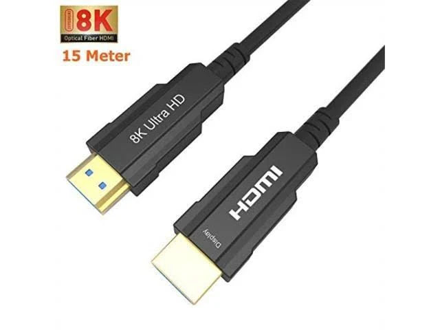 8K HDMI 2.1 Optical Cable 15m 50ft Q5859