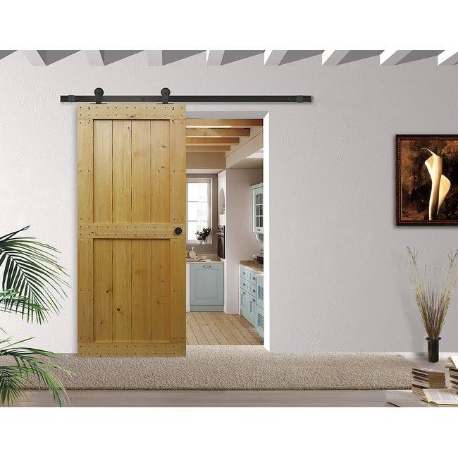 Black Barn Door Hardware H430371