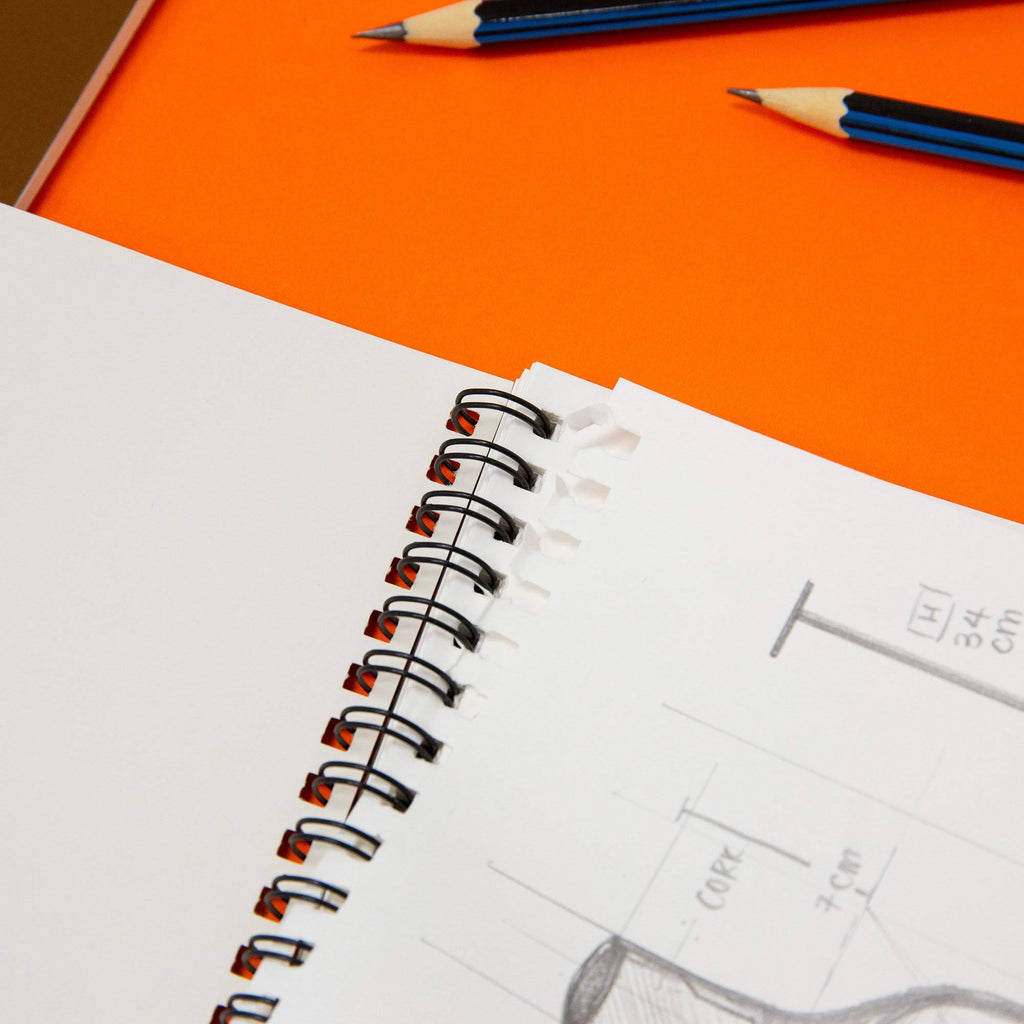 30 Ct 8.5 inch x 11 inch Spiral Sketch Book A41300