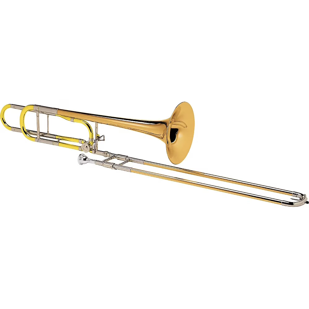 Lacquer Rose Brass Bell F-Attachment Trombone H457