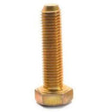 1/4 inch-20 x 2 1/2 inch Coarse Thread Grade 8 Hex Cap Screw, Alloy Steel Yellow Zinc Plated, Pk 100 Y5336