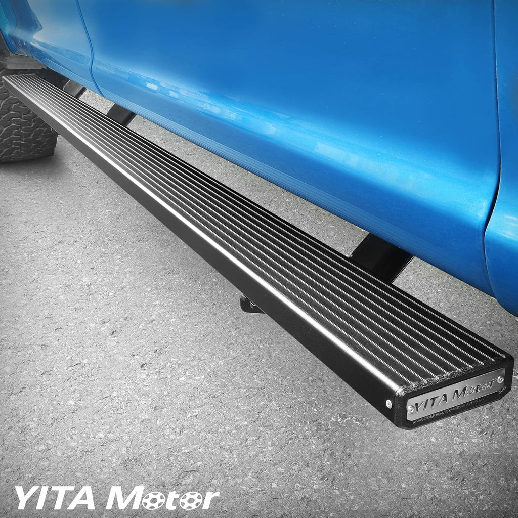 Aluminum Black Side Steps Running Boards Y47826