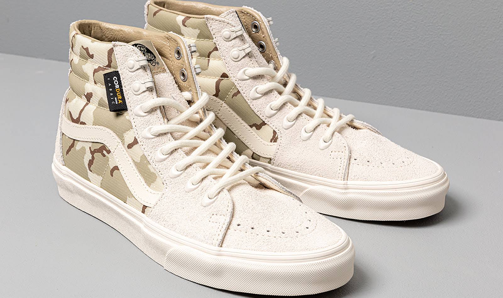 White Asparagus Camo Sk8-Hi Shoes Z833