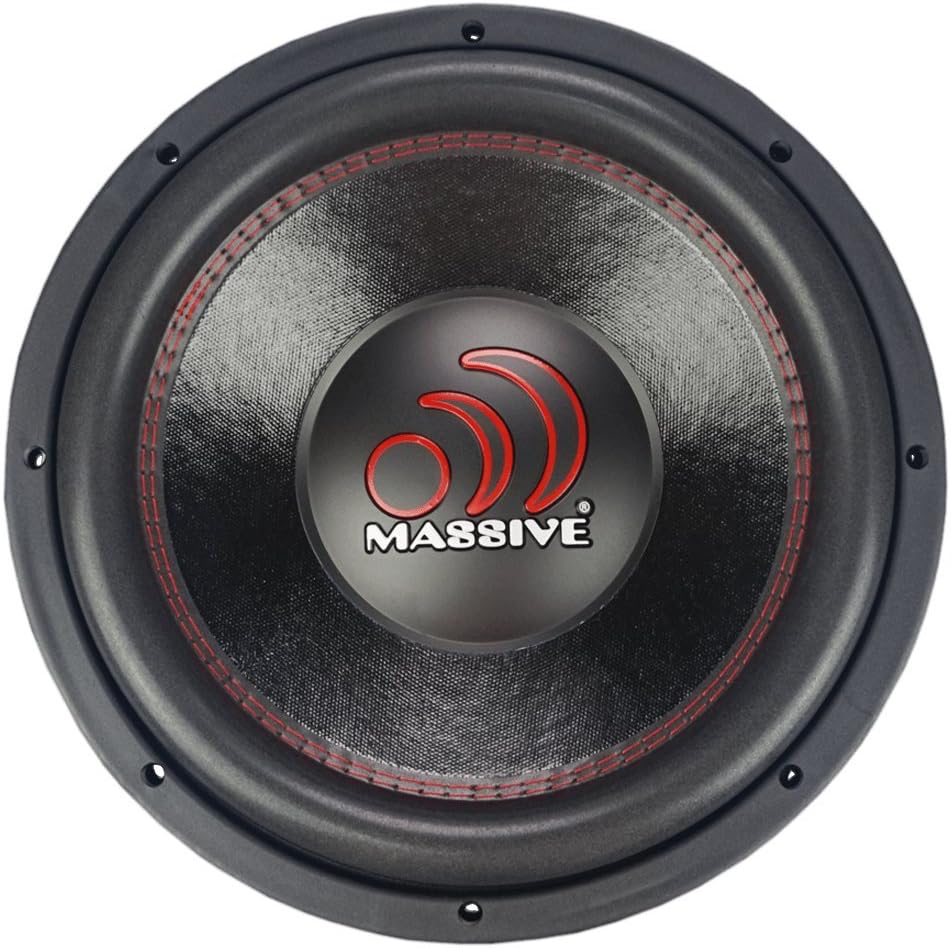 12 Inch Car Audio Subwoofer, 700 Watt RMS, Dual 2 Ohm A3796