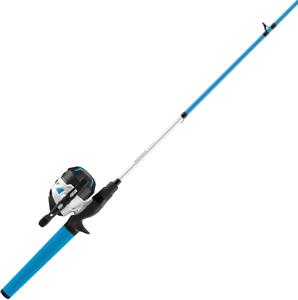 6-Foot 2-Piece Fiberglass Spincast Reel and Fishing Rod Combo T175