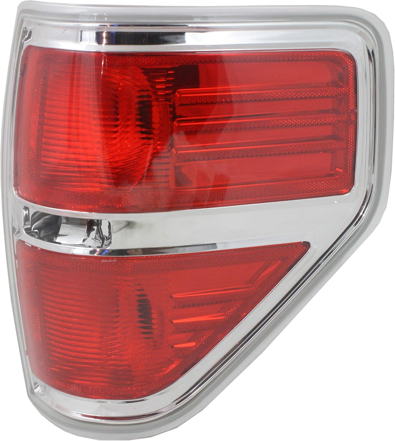 Tail Light Lens and Housing Chrome Passenger Side Pack of 2 J370195