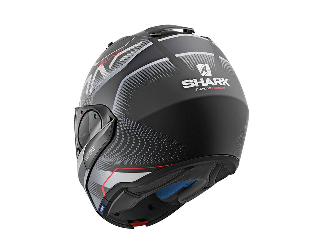 Black-Silver-Red Helmet V70479