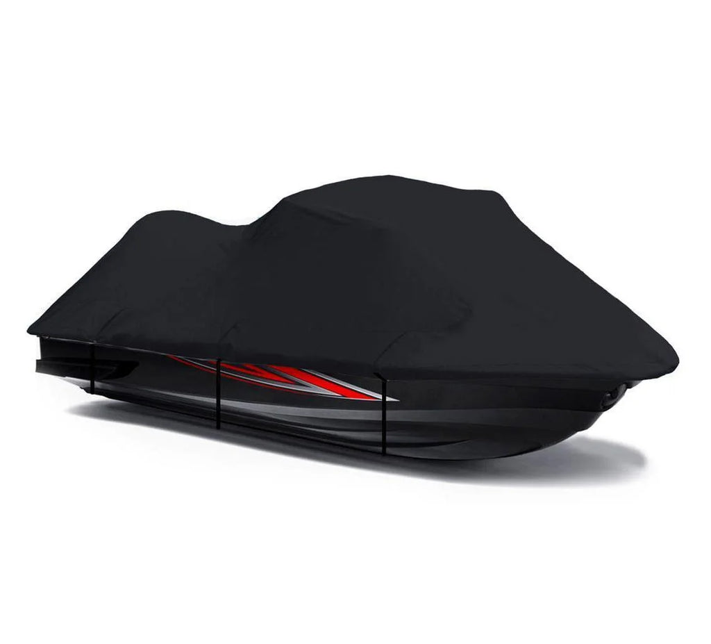 Black Jet Ski PWC Cover 1-2 Seater Q5247