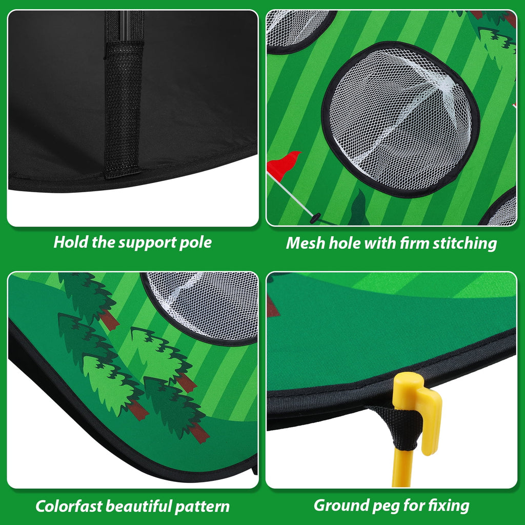 Foldable Chipping Net Cornhole Game Set A66782