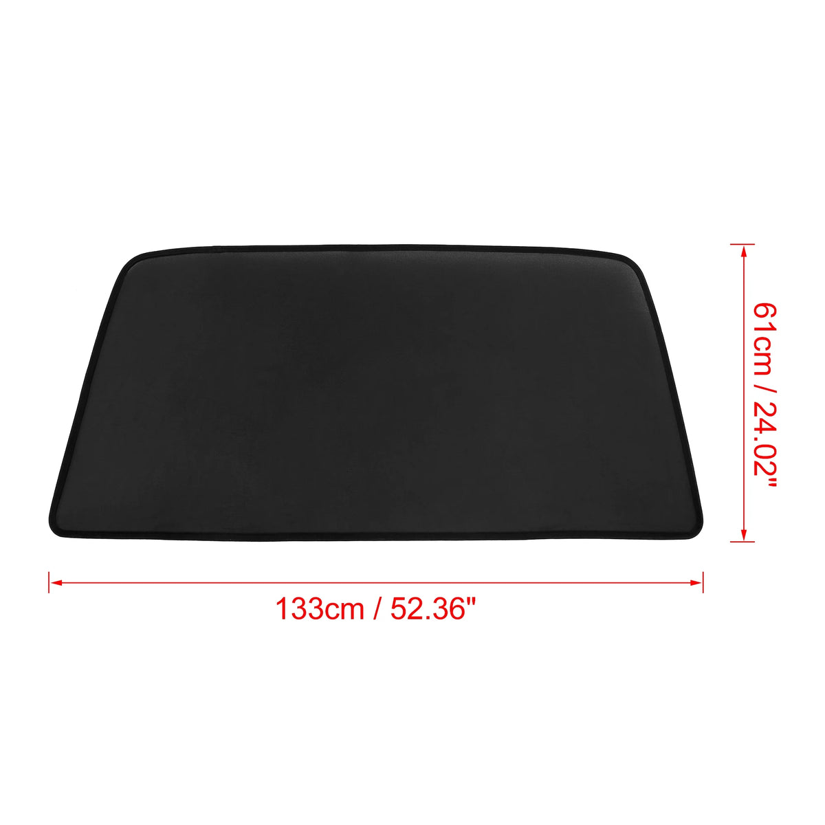 Black Glass Sunroof Shade Cover for Tesla Model X I669