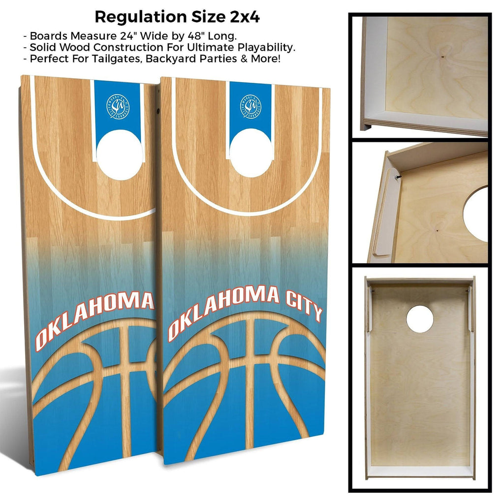 Cornhole Board Set with Lights & Case T858