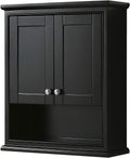 Dark Espresso Wall-Mounted Storage Cabinet I88594