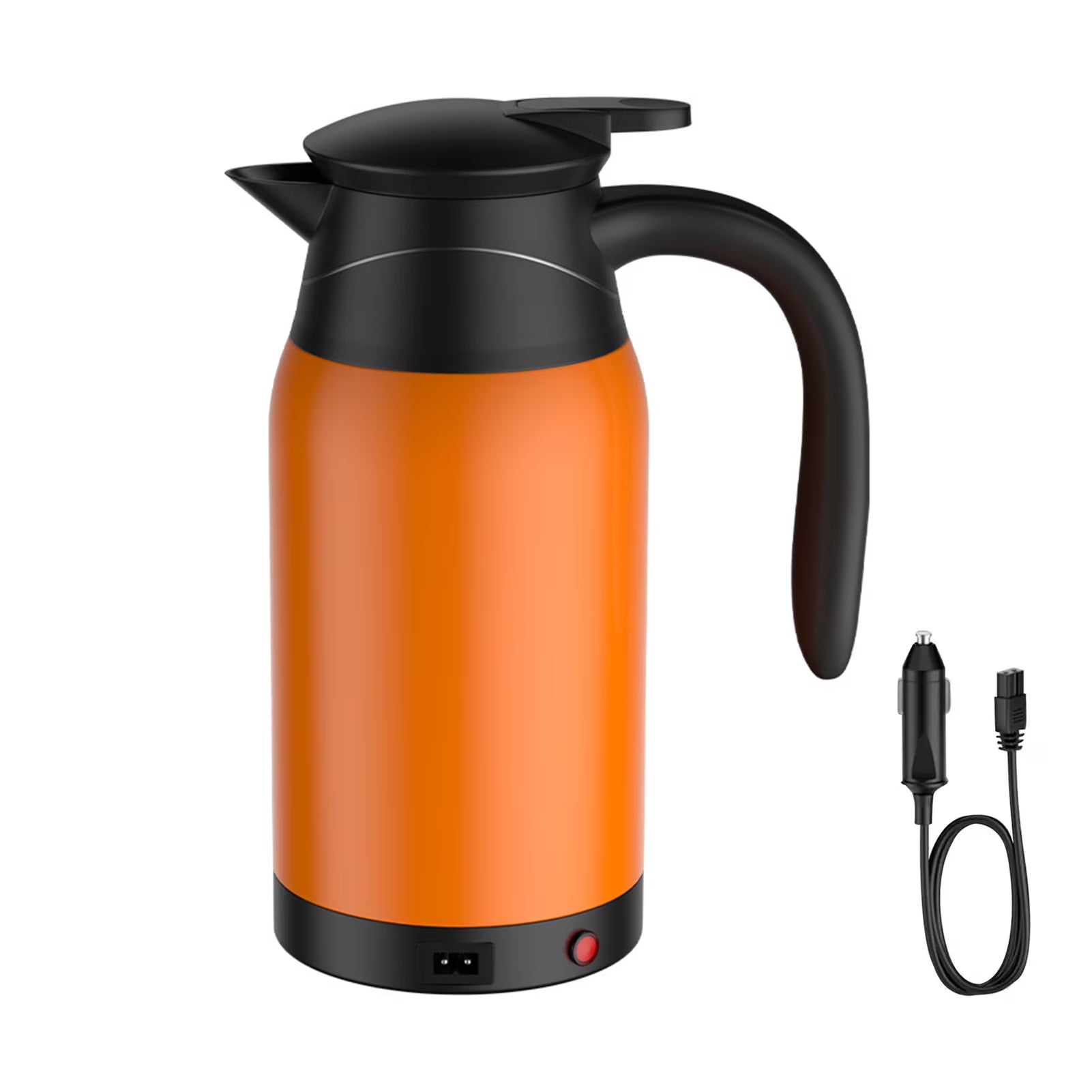 24V Car Electric Kettle Water Heater Stainless Steel G86865
